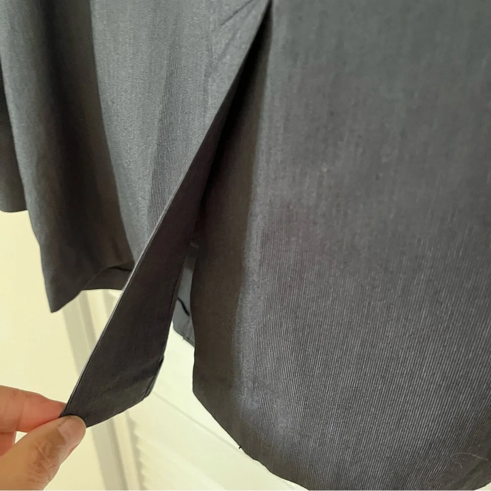 J Crew Black Label Blazer Sz Medium Cotton Gray